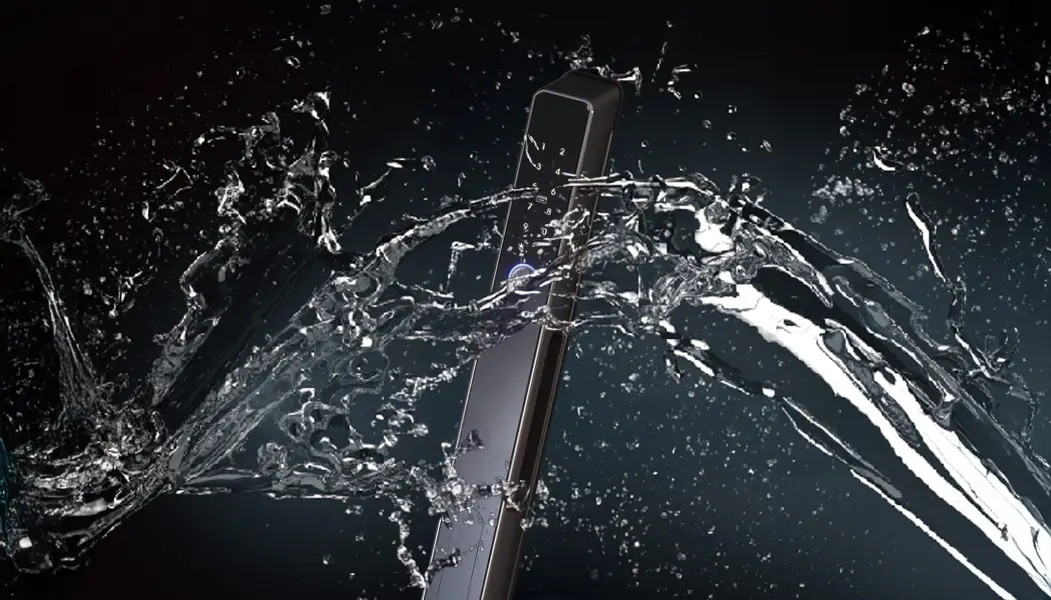 IPX6防水 符合台灣氣候的電子鎖