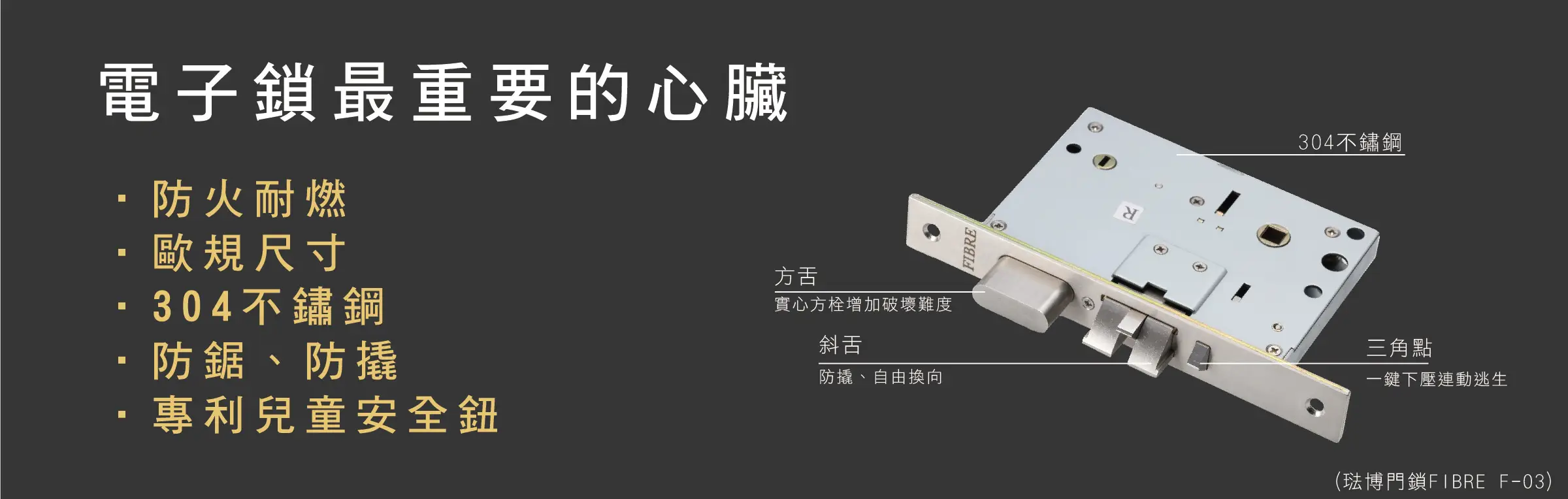 電子鎖最重要的心臟
