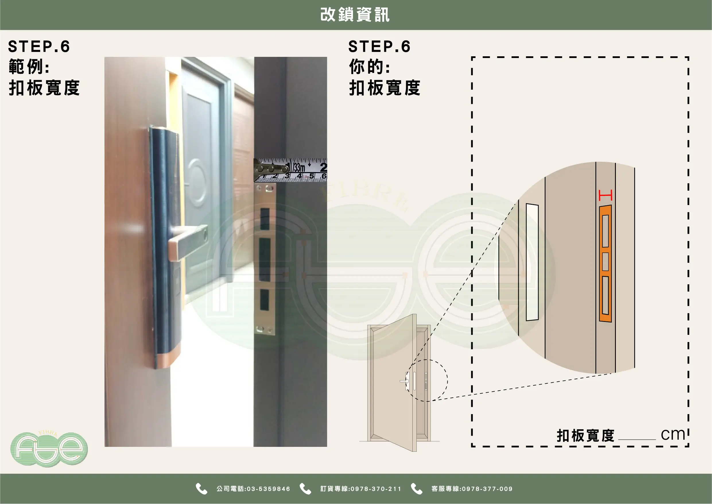 電子鎖安裝步驟
