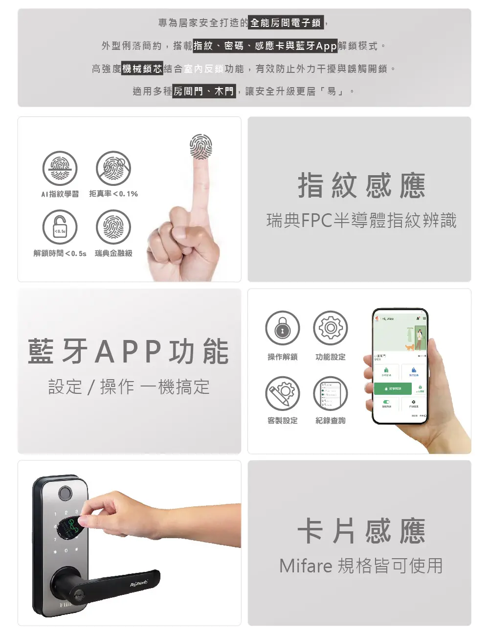 指紋感應