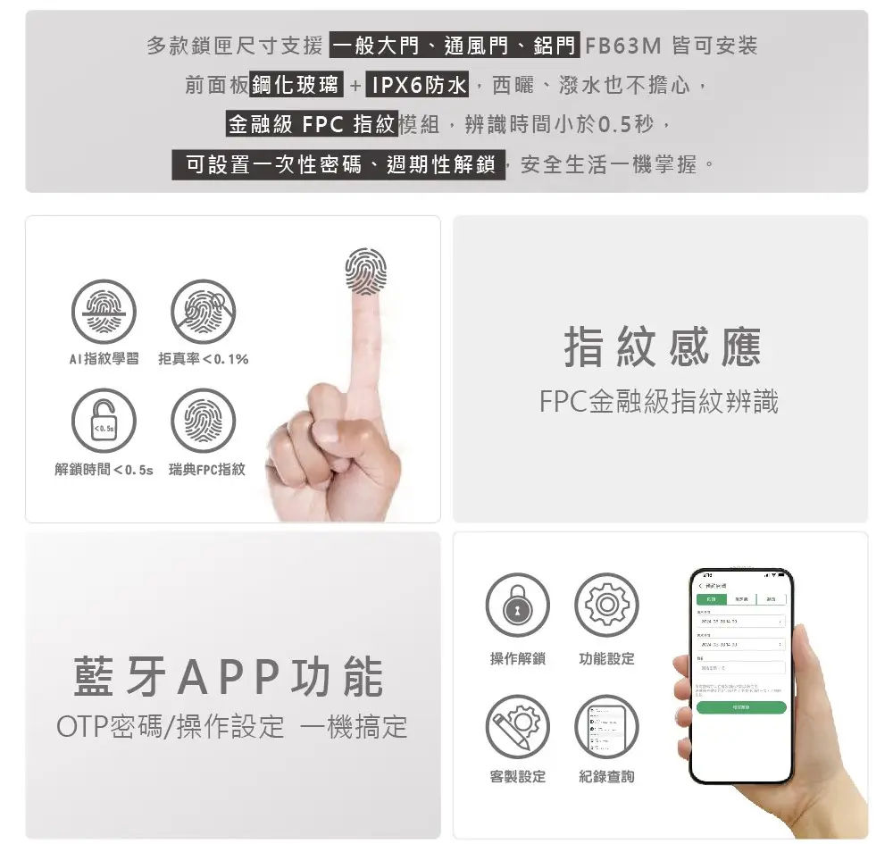指紋感應